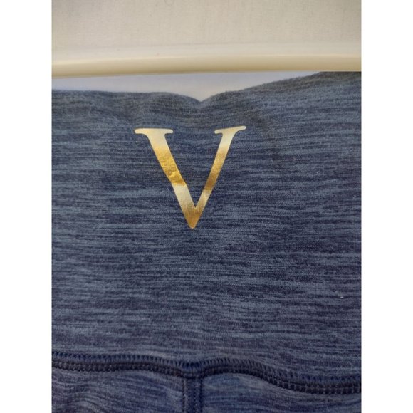 VICTORIA'S SECRET Total Knockout High-Rise Perforated Legging Navy Heather Size - Picture 6 of 7